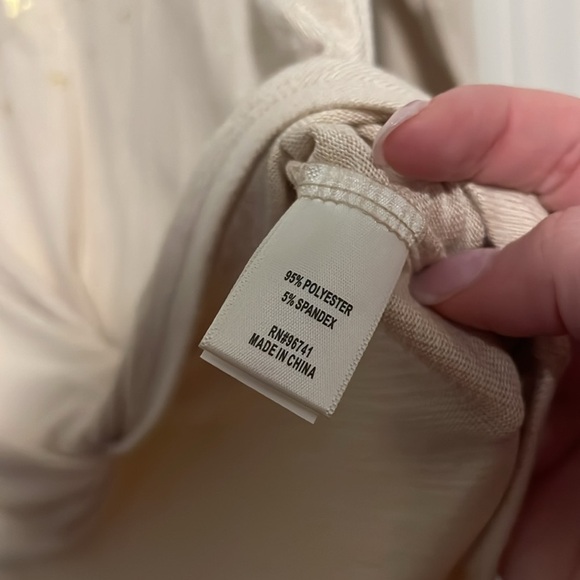 Tru Self NWT size Medium Celestial light sweater long sleeve shirt gold 🌙☀️ - Picture 6 of 6